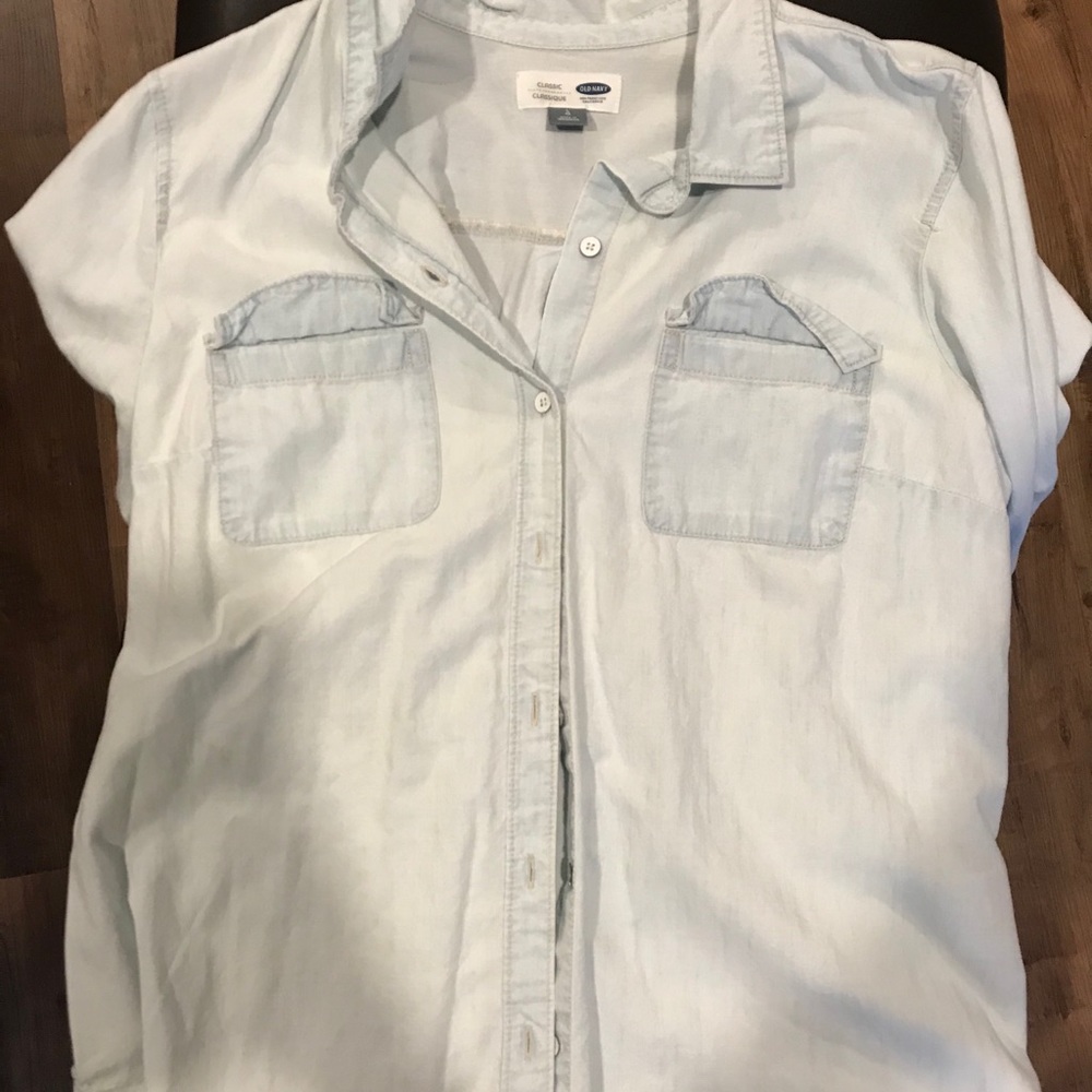 Old Navy lightweight jean shirt
